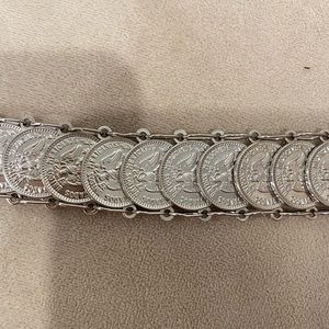 Marc Jacobs Vintage Mexican Coin bracelet